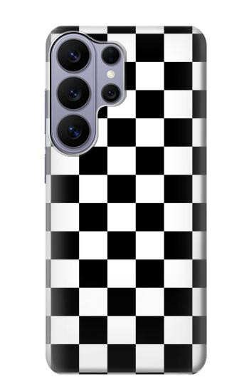 S1611 Black and White Check Chess Board Case For Samsung Galaxy S26 Ultra