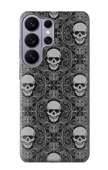 S2371 Skull Vintage Monochrome Pattern Case For Samsung Galaxy S26 Ultra