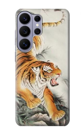 S2751 Chinese Tiger Brush Painting Case For Samsung Galaxy S26 Ultra