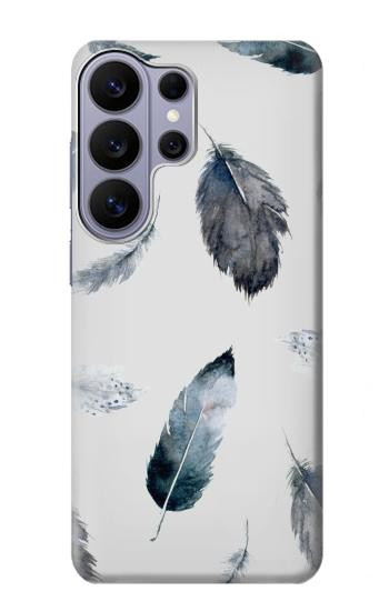 S3085 Feather Paint Pattern Case For Samsung Galaxy S26 Ultra