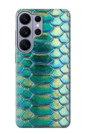 S3414 Green Snake Scale Graphic Print Case For Samsung Galaxy S26 Ultra