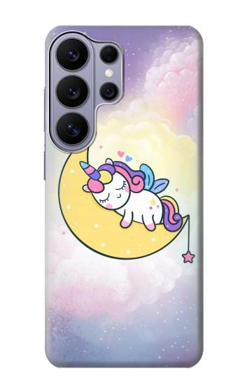 S3485 Cute Unicorn Sleep Case For Samsung Galaxy S26 Ultra