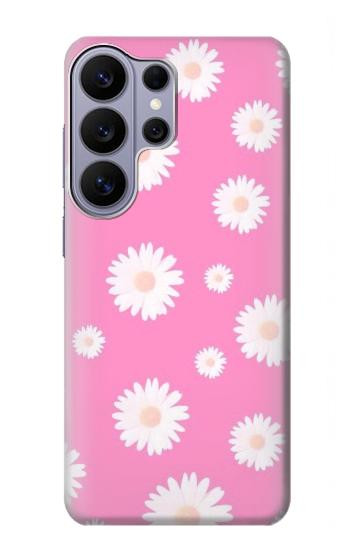S3500 Pink Floral Pattern Case For Samsung Galaxy S26 Ultra