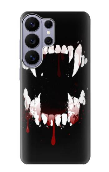 S3527 Vampire Teeth Bloodstain Case For Samsung Galaxy S26 Ultra