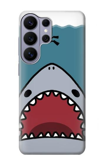 S3825 Cartoon Shark Sea Diving Case For Samsung Galaxy S26 Ultra