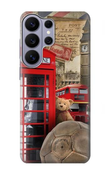 S3856 Vintage London British Case For Samsung Galaxy S26 Ultra