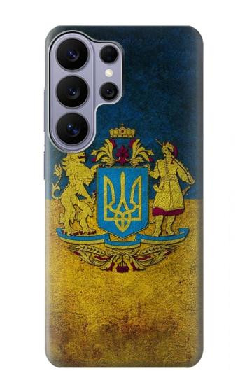 S3858 Ukraine Vintage Flag Case For Samsung Galaxy S26 Ultra