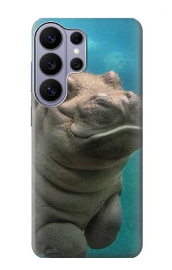 S3871 Cute Baby Hippo Hippopotamus Case For Samsung Galaxy S26 Ultra