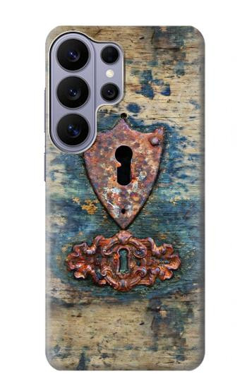 S3955 Vintage Keyhole Weather Door Case For Samsung Galaxy S26 Ultra
