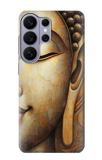 S4022 Vintage Buddha Face Golden Style Case For Samsung Galaxy S26 Ultra