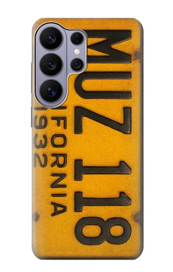 S4060 Vintage California Car License Plate Case For Samsung Galaxy S26 Ultra