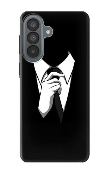 S1591 Anonymous Man in Black Suit Case For Samsung Galaxy A37