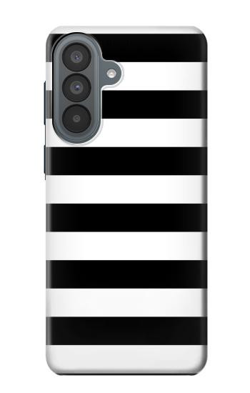 S1596 Black and White Striped Case For Samsung Galaxy A37