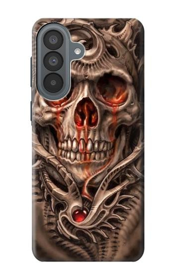 S1675 Skull Blood Tattoo Case For Samsung Galaxy A37