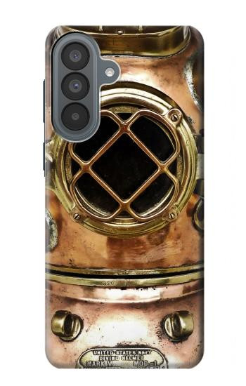 S2412 Vintage Deep Sea Diving Helmet Case For Samsung Galaxy A37