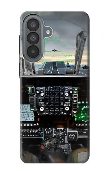 S2435 Fighter Jet Aircraft Cockpit Case For Samsung Galaxy A37