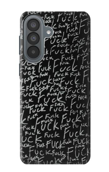 S3478 Funny Words Blackboard Case For Samsung Galaxy A37
