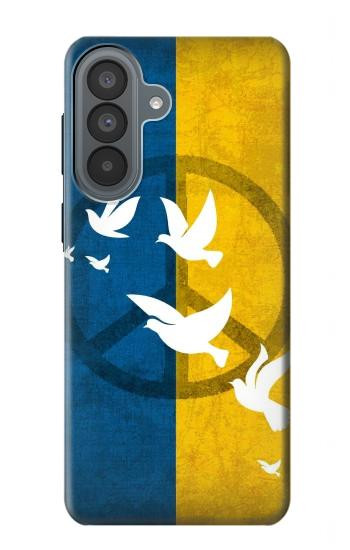S3857 Peace Dove Ukraine Flag Case For Samsung Galaxy A37