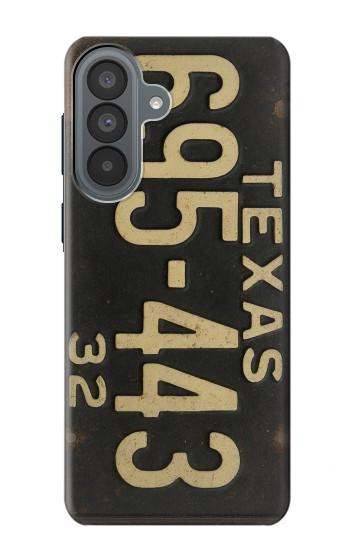 S4061 Vintage Texas Car License Plate Case For Samsung Galaxy A37