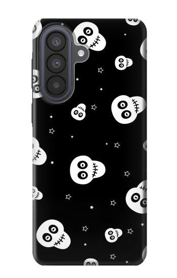 S3261 Smile Skull Halloween Pattern Case For Samsung Galaxy A57