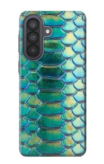 S3414 Green Snake Scale Graphic Print Case For Samsung Galaxy A57