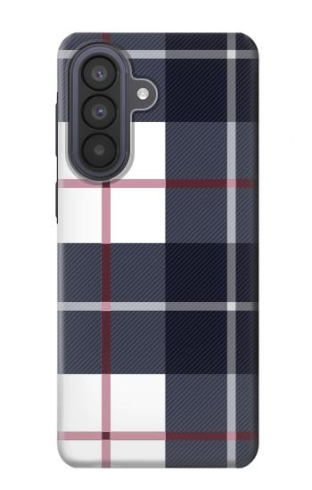S3452 Plaid Fabric Pattern Case For Samsung Galaxy A57