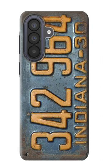 S3750 Vintage Vehicle Registration Plate Case For Samsung Galaxy A57