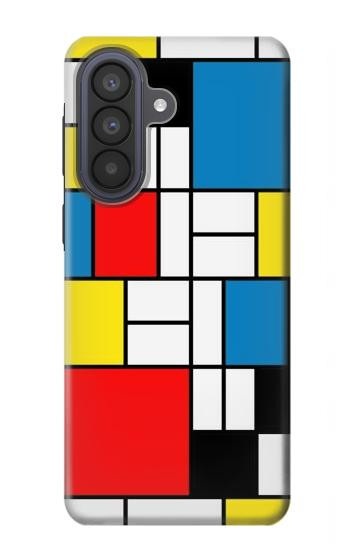 S3814 Piet Mondrian Line Art Composition Case For Samsung Galaxy A57