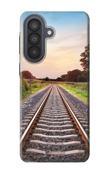 S3866 Railway Straight Train Track Case For Samsung Galaxy A57