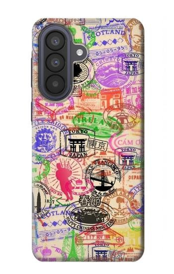 S3904 Travel Stamps Case For Samsung Galaxy A57