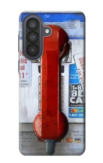 S3925 Collage Vintage Pay Phone Case For Samsung Galaxy A57