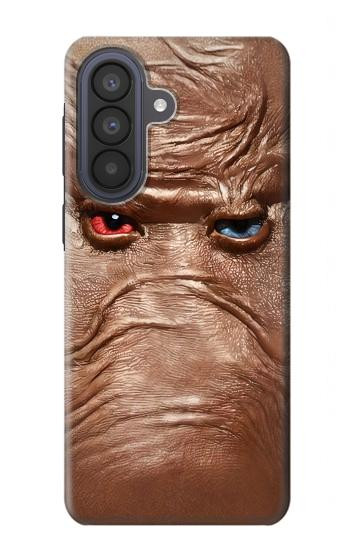 S3940 Leather Mad Face Graphic Paint Case For Samsung Galaxy A57