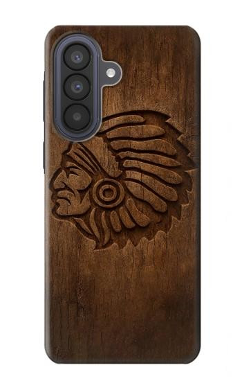 S4035 Native American Wood Carving Case For Samsung Galaxy A57