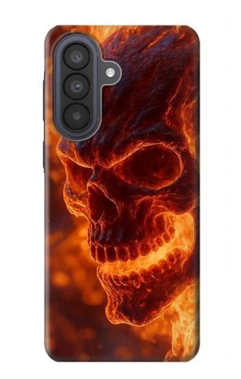 S4062 Fire Skull Case For Samsung Galaxy A57