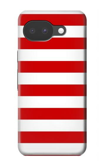 S2364 Red and White Striped Case For Google Pixel 10a