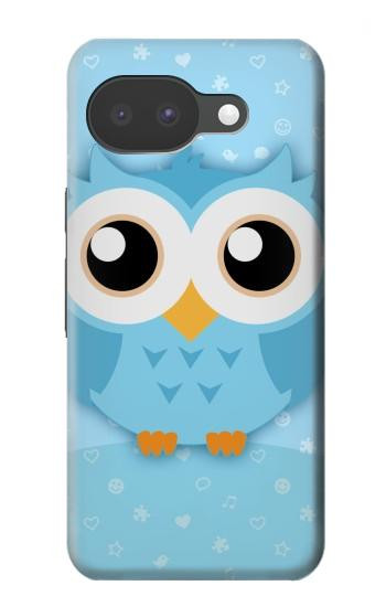 S3029 Cute Blue Owl Case For Google Pixel 10a