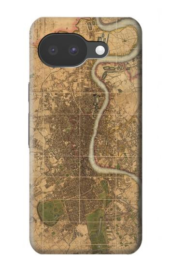 S3230 Vintage Map of London Case For Google Pixel 10a