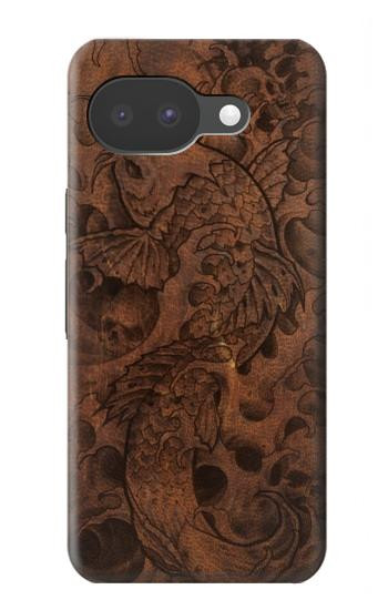 S3405 Fish Tattoo Leather Graphic Print Case For Google Pixel 10a