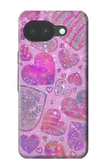 S3710 Pink Love Heart Case For Google Pixel 10a