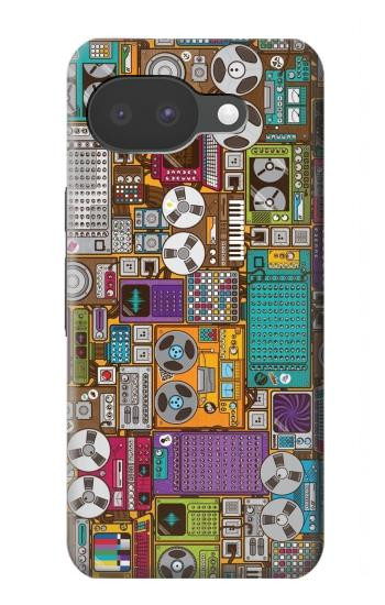 S3879 Retro Music Doodle Case For Google Pixel 10a