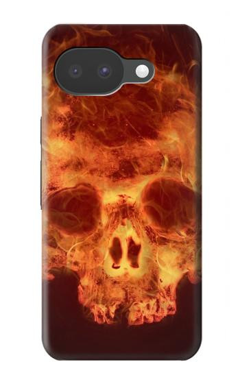 S3881 Fire Skull Case For Google Pixel 10a