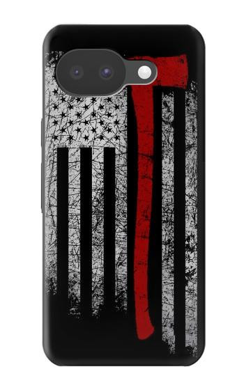 S3958 Firefighter Axe Flag Case For Google Pixel 10a