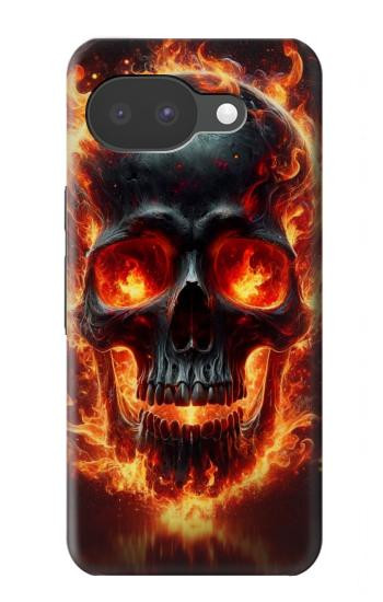 S3986 Fire Skull Case For Google Pixel 10a