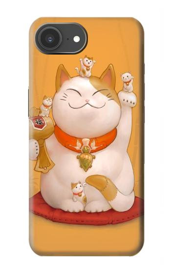 S1217 Maneki Neko Lucky Cat Case For iPhone 17e