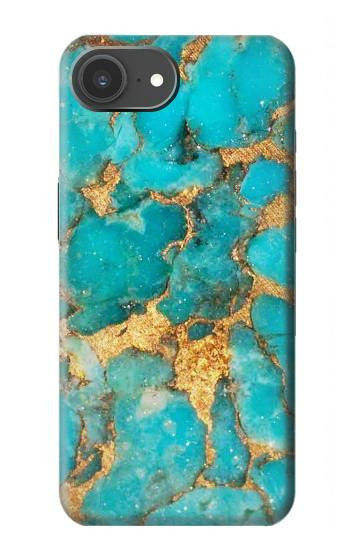 S2906 Aqua Turquoise Stone Case For iPhone 17e