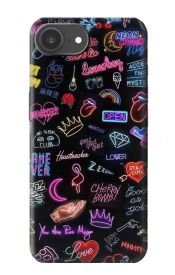S3433 Vintage Neon Graphic Case For iPhone 17e