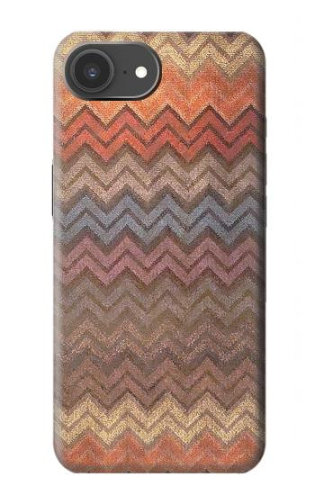 S3752 Zigzag Fabric Pattern Graphic Printed Case For iPhone 17e