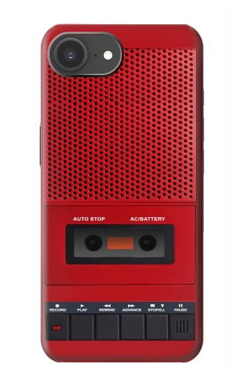S4073 Vintage Red Cassette Player Graphic Case For iPhone 17e