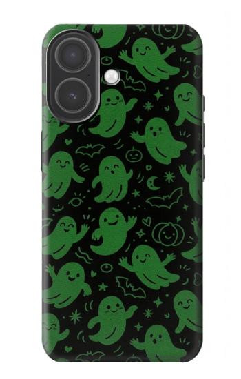 S4087 Cute Green Ghost Cartoon Pattern Case For iPhone 17