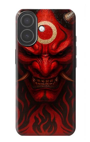 S4099 Mystic Red Demon Illustration Case For iPhone 17